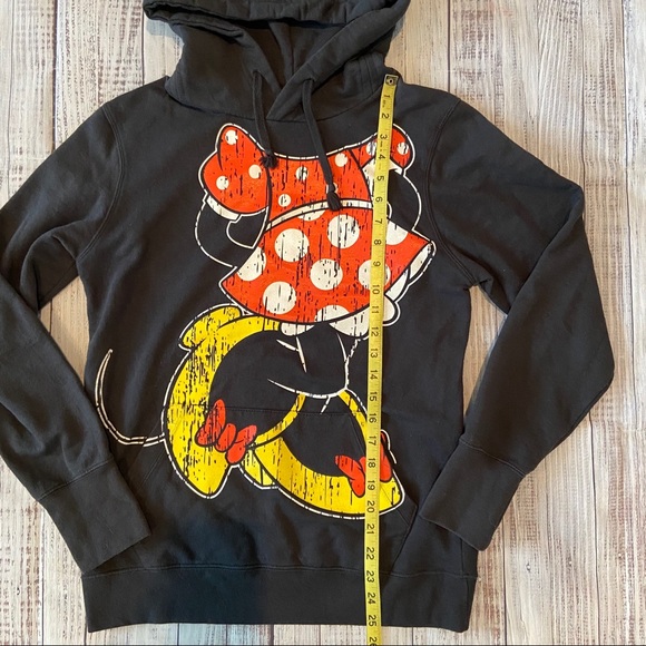 Disney Parks Mini Mouse Hoodie with Mouse Ears. Size Medium. - Picture 4 of 11